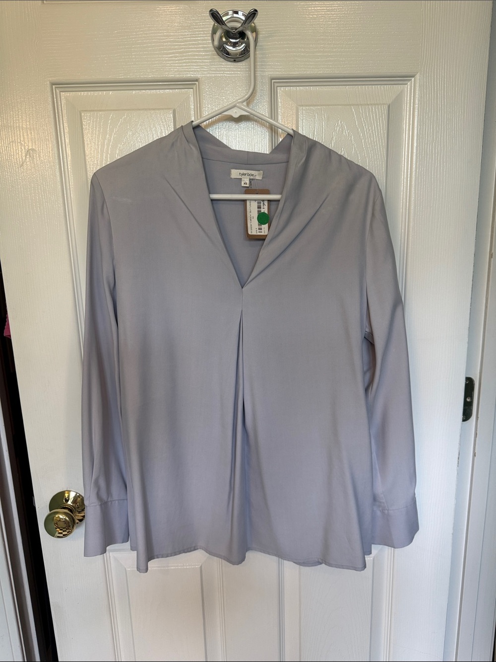 Tyler Boe silk blouse